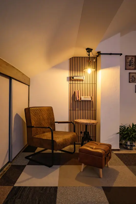 Izba Apartmán Kriváň Deluxe s wellness na izbe v PROAD PLUS s.r.o. – Knižnica v Apartmáne Kriváň Deluxe